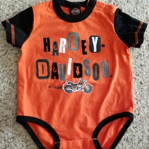 *Sold*Harley-Davidson Onesie